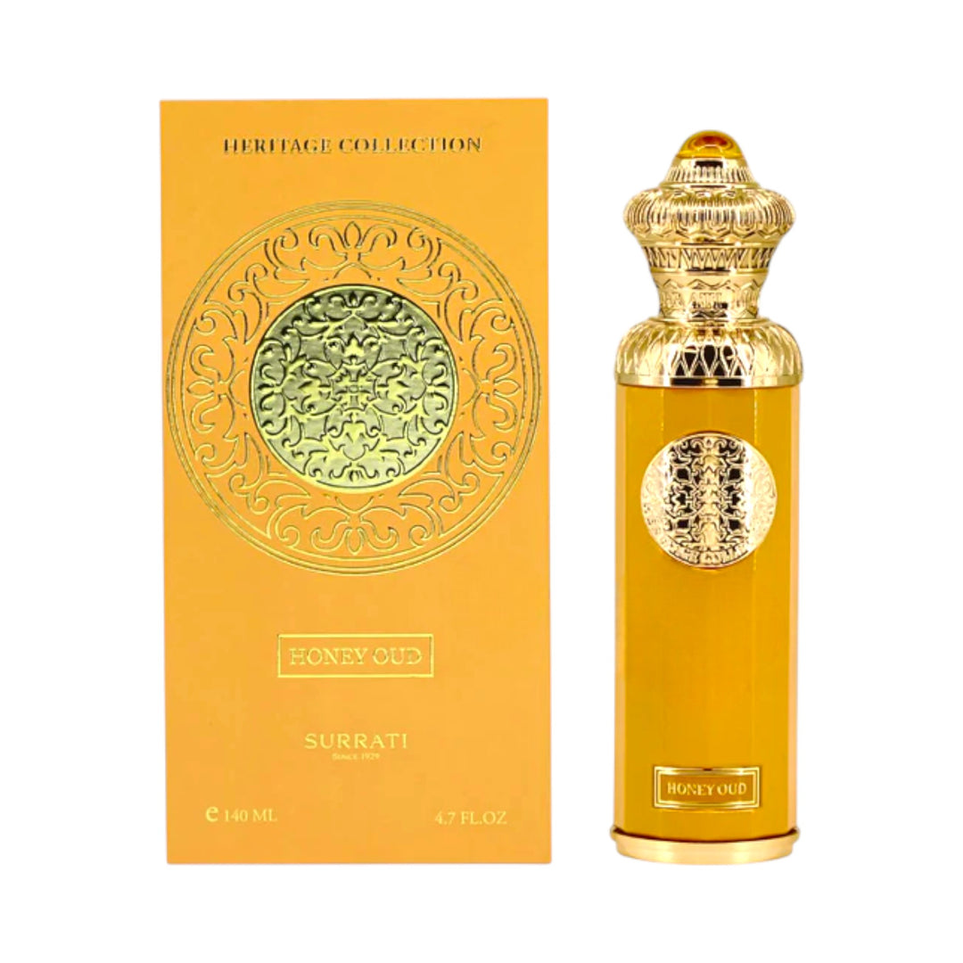 Honey Oud 140ml Eau De Parfum by Surrati – Amber Vanilla Perfume