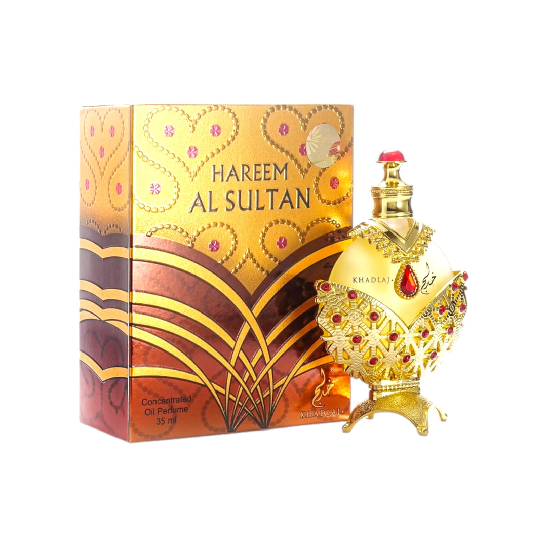 Hareem Al Sultan Gold 35ml Perfume Oil by Khadlaj - Luxurious and Captivating