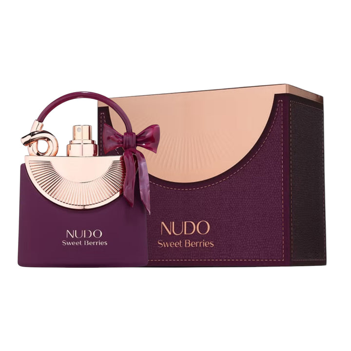 Nudo Sweet Berries Perfume by Fragrance World – Fruity & Creamy Scent