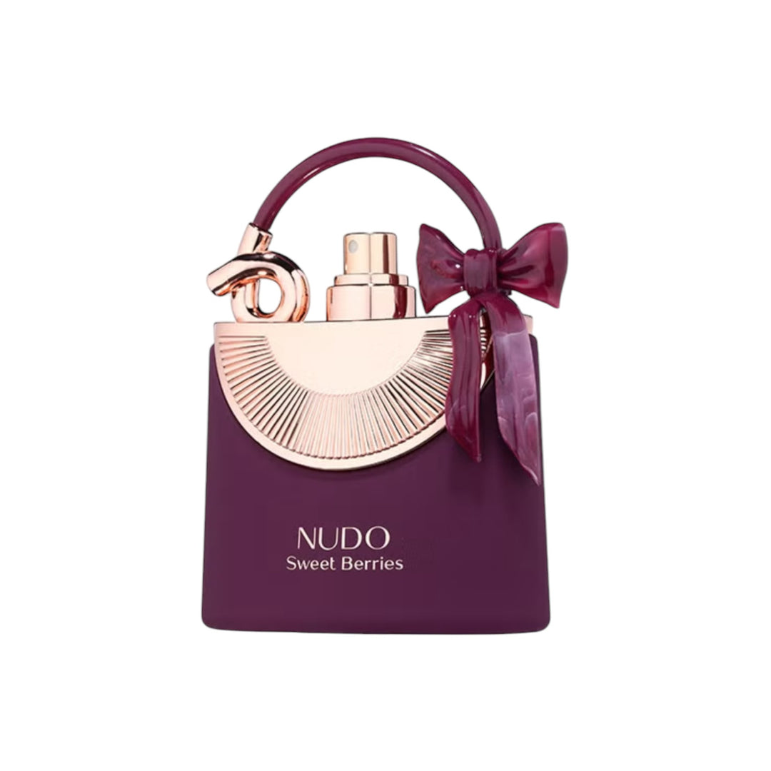 Nudo Sweet Berries Perfume by Fragrance World – Fruity & Creamy Scent