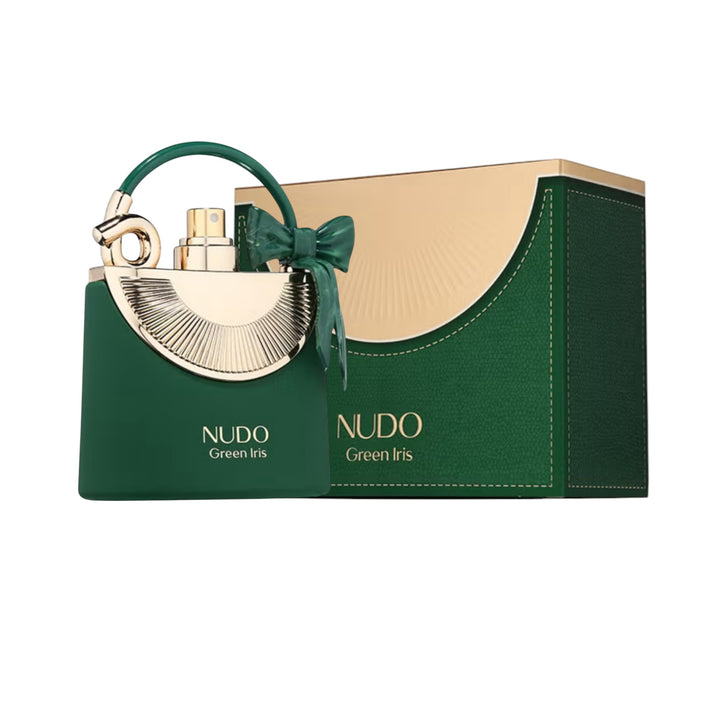 Nudo Green Iris Perfume by Fragrance World – Elegant Floral & Woody Scent