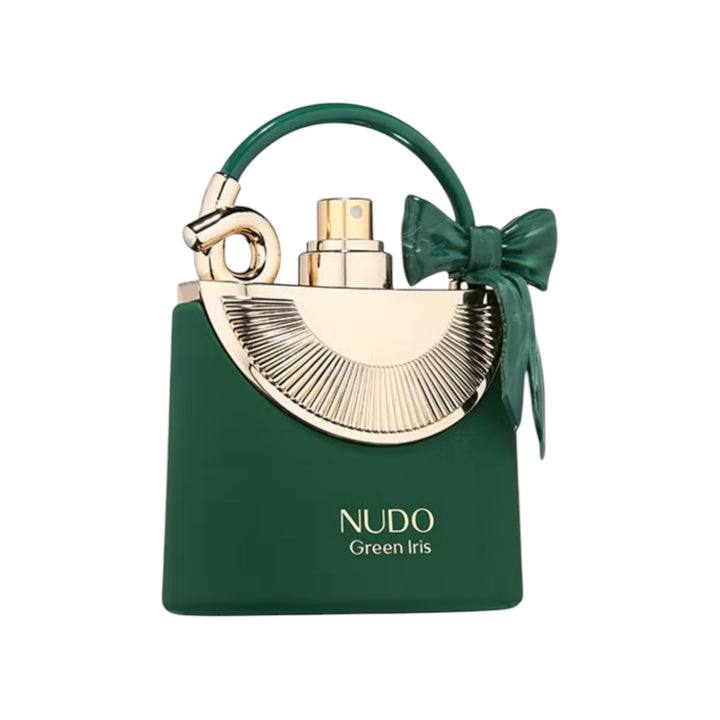 Nudo Green Iris Perfume by Fragrance World – Elegant Floral & Woody Scent