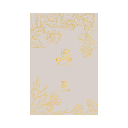 Ignite Rose 60ml EDP by Ahmed Al Maghribi – Bold Woody Leather Perfume