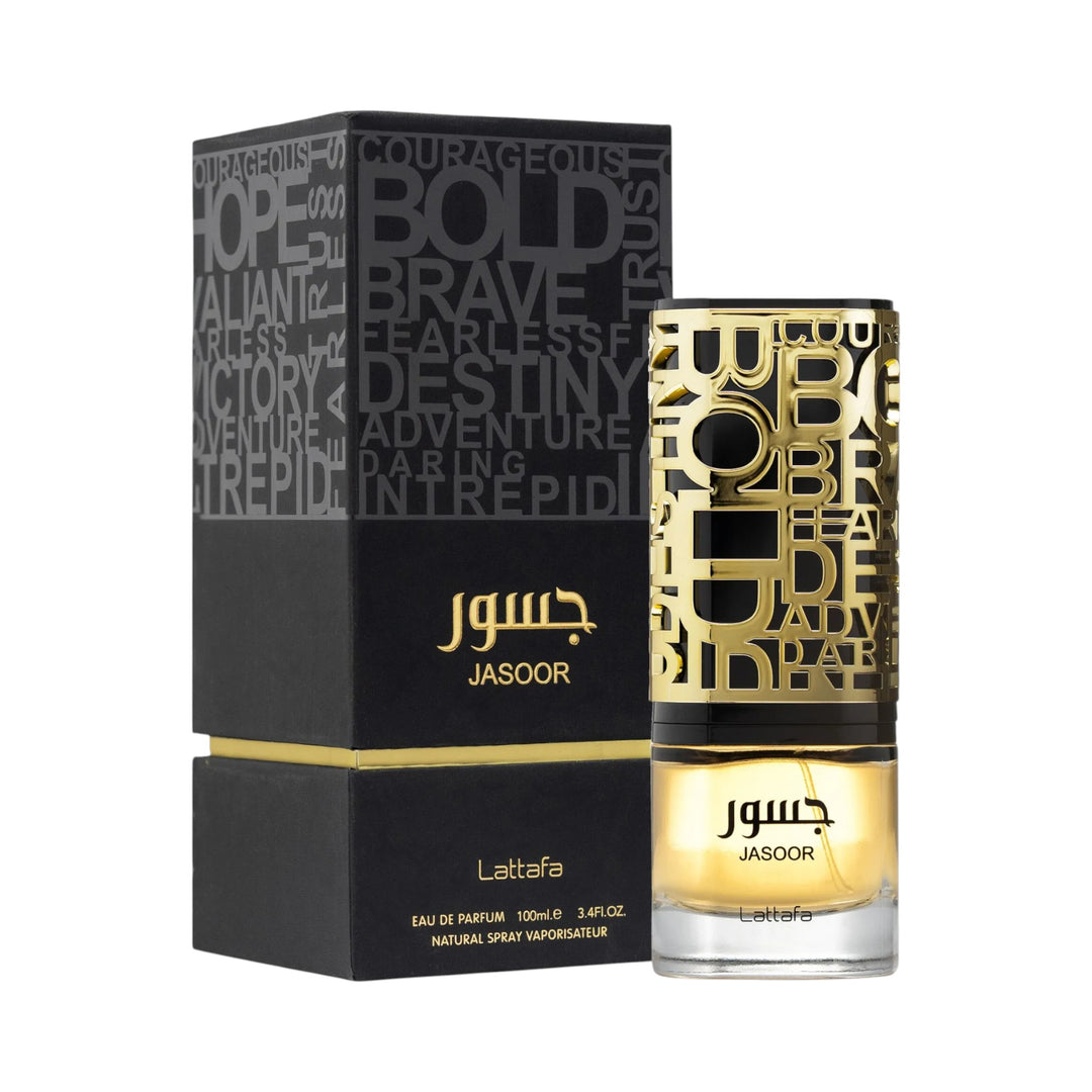 Jasoor 100ml Eau de Parfum by Lattafa – Spicy Leather Perfume