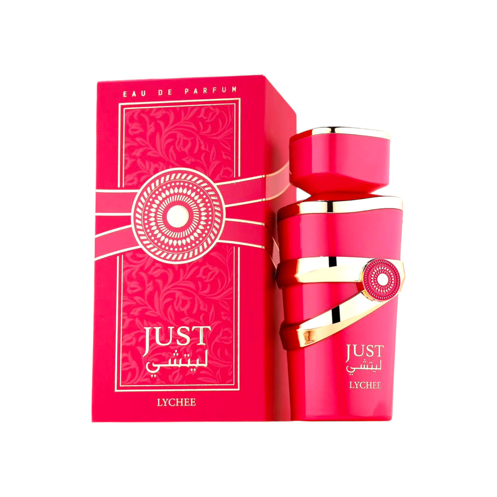 Just Lychee Perfume 100ml by Fragrance World - Tropical Fruity Scent