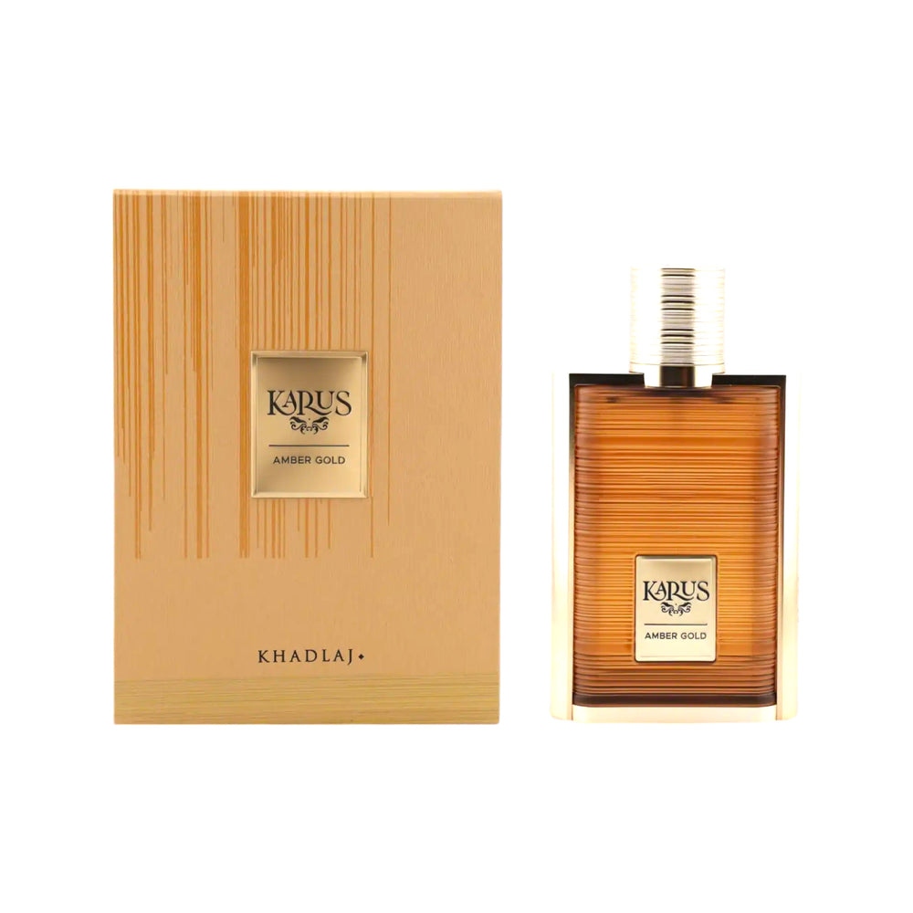 Karus Amber Gold 100ml EDP by Khadlaj – Elegant Fragrance Bottle