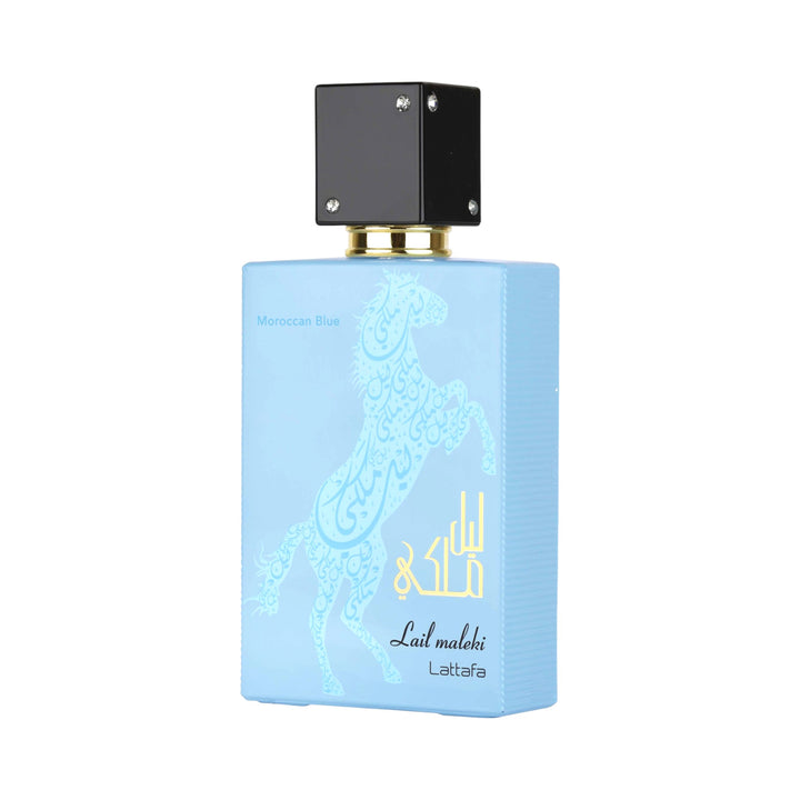 Lail Maleki Moroccan Blue 100ml EDP by Lattafa – Exotic Spicy & Woody Fragrance