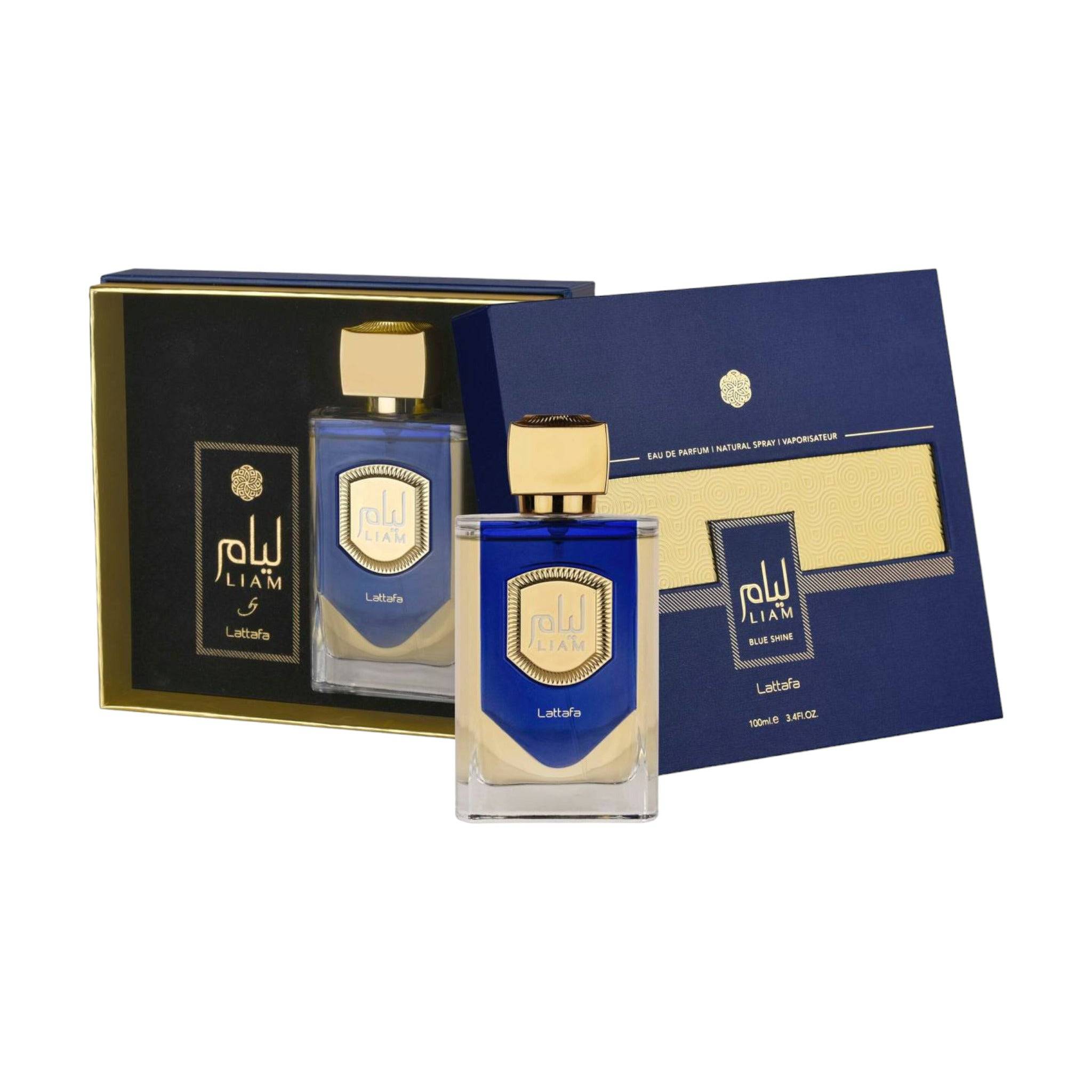 Liam Blue Shine 100ml EDP by Lattafa - Refreshing Fragrance
