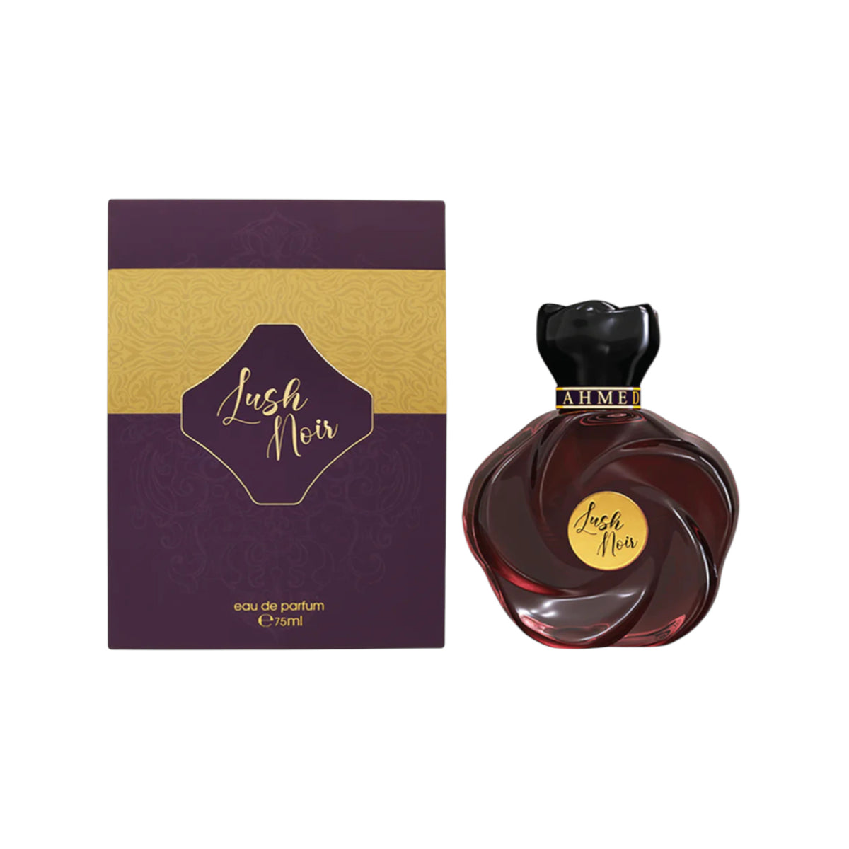 Lush Noir 75ml EDP by Ahmed Al Maghribi – Sweet Floral Perfume