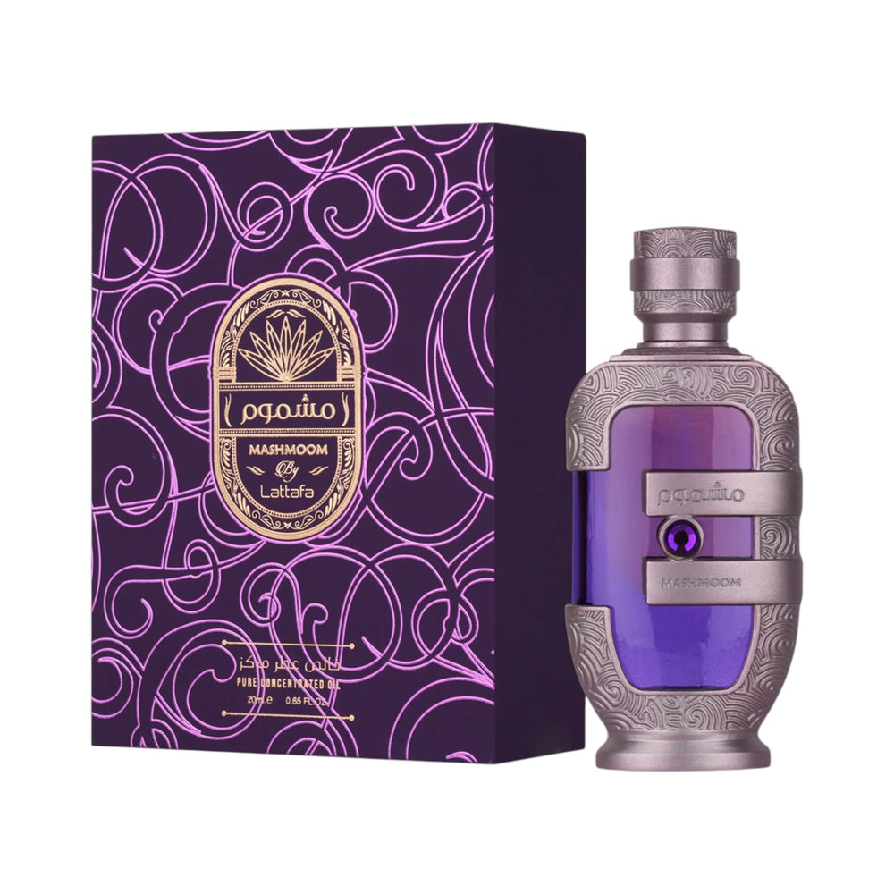 Mashmoom Pure 20ml Concentrated Oil by Lattafa – Rose Caramel Perfume