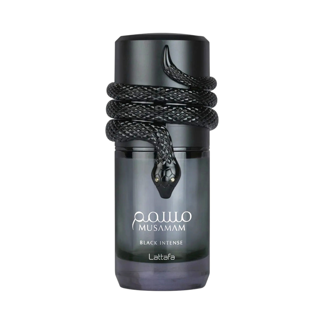 Musamam Black Intense 100ml EDP by Lattafa – Dark Spicy Perfume