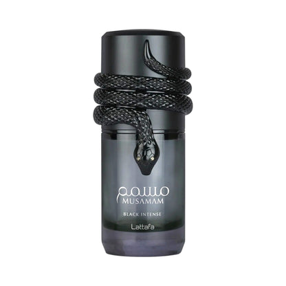 Musamam Black Intense 100ml EDP by Lattafa – Dark Spicy Perfume