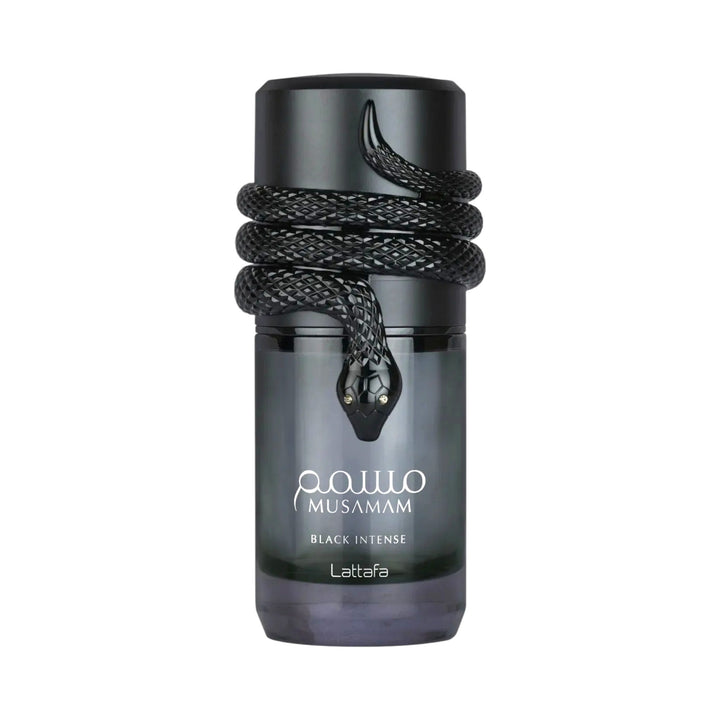 Musamam Black Intense 100ml EDP by Lattafa – Dark Spicy Perfume