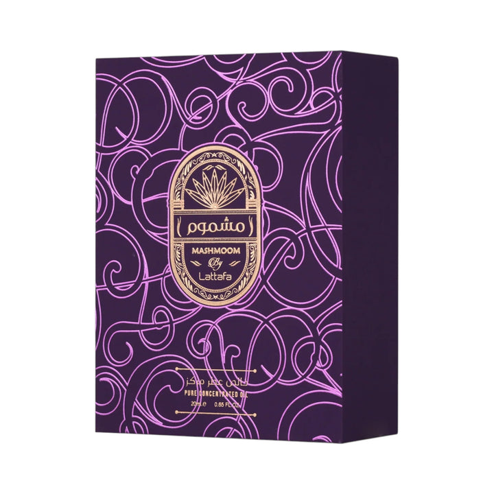 Mashmoom Pure 20ml Concentrated Oil by Lattafa – Rose Caramel Perfume