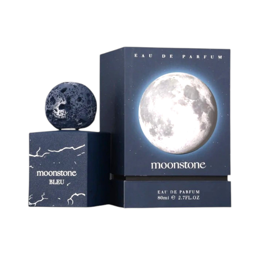 Moonstone Bleu 100ml EDP by French Avenue – Metallic Leather Amber Perfume