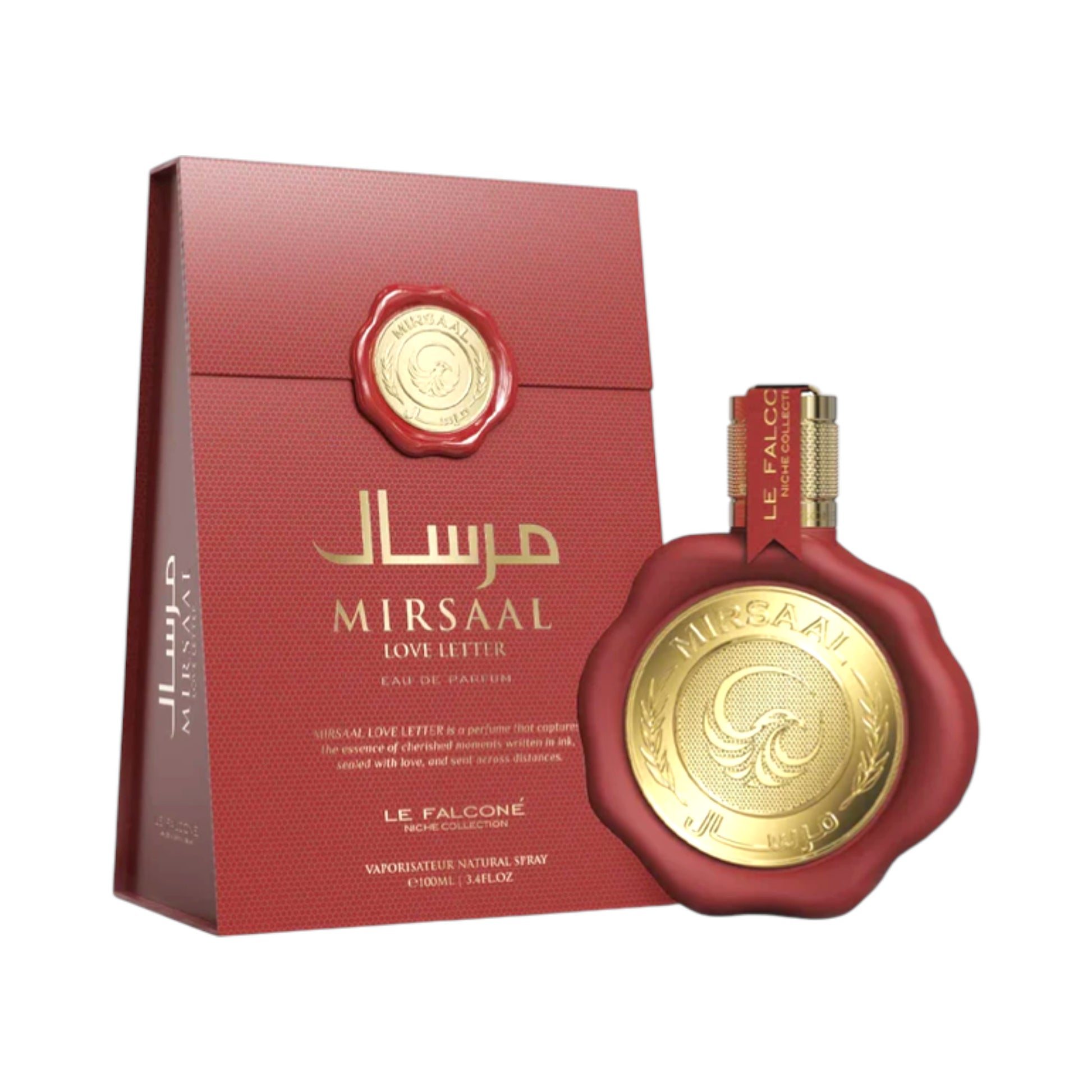 Mirsaal Love Letter 100ml EDP by Le Falconé – Fruity Amber Perfume