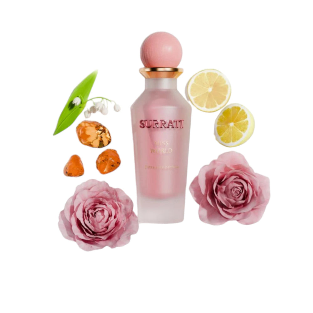 Miss World 150ml Extrait De Parfum by Surrati – Floral Citrus Perfume