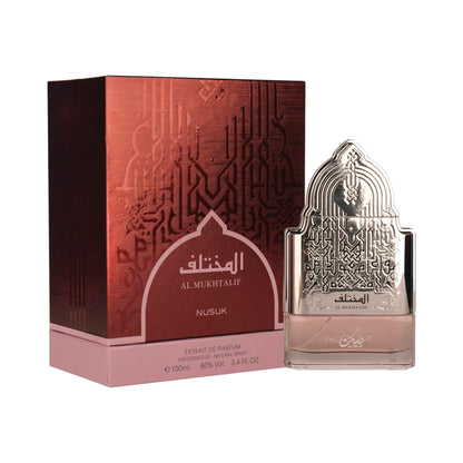 Al Mukhtalif Women 100ml Extrait De Parfum by Nusuk – Elegant Floral Fruity Perfume