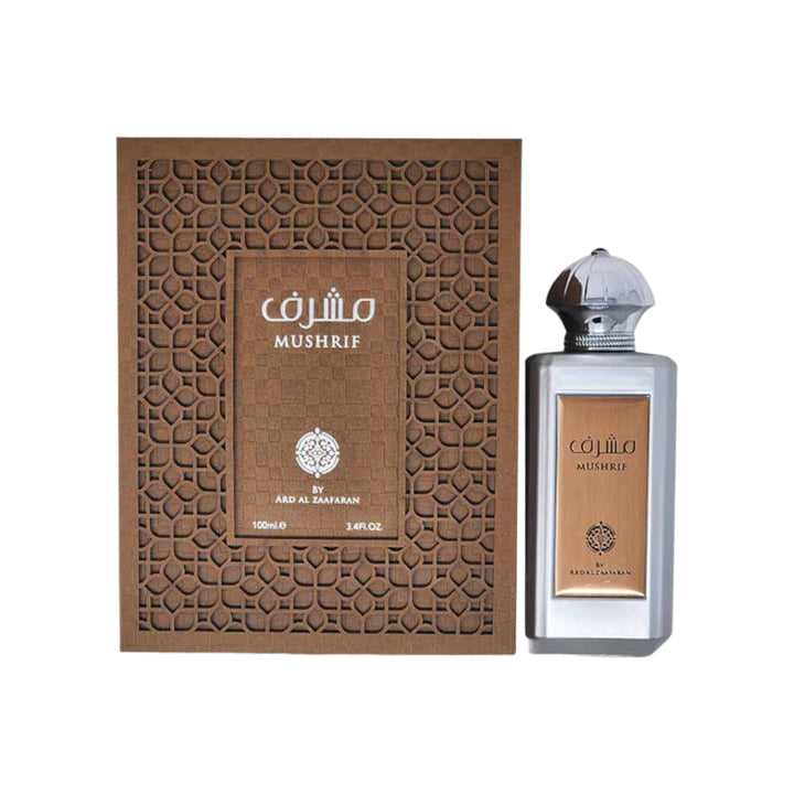 Musharif Perfume 100ml EDP bottle by Ard Al Zaafaran