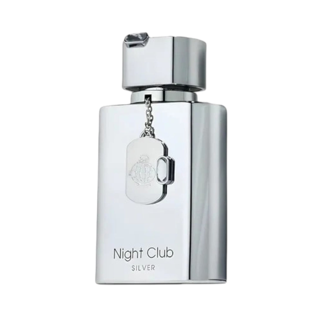 Night Club Silver 100ml EDP by Fragrance World – Citrus Floral Musk Perfume