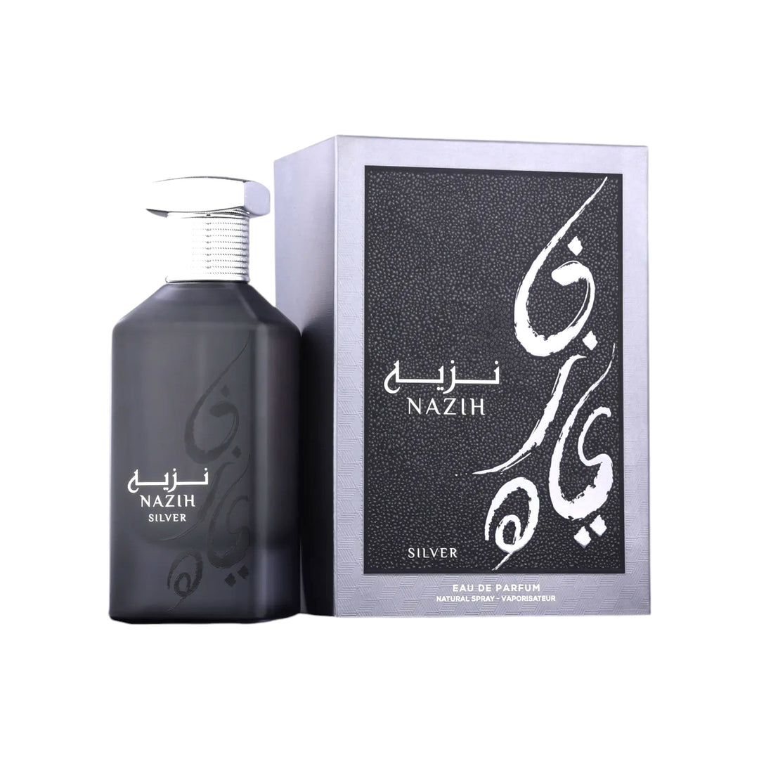 Nazih Silver 100ml EDP by Athoor Al Alam – Citrus and Spicy Fragrance