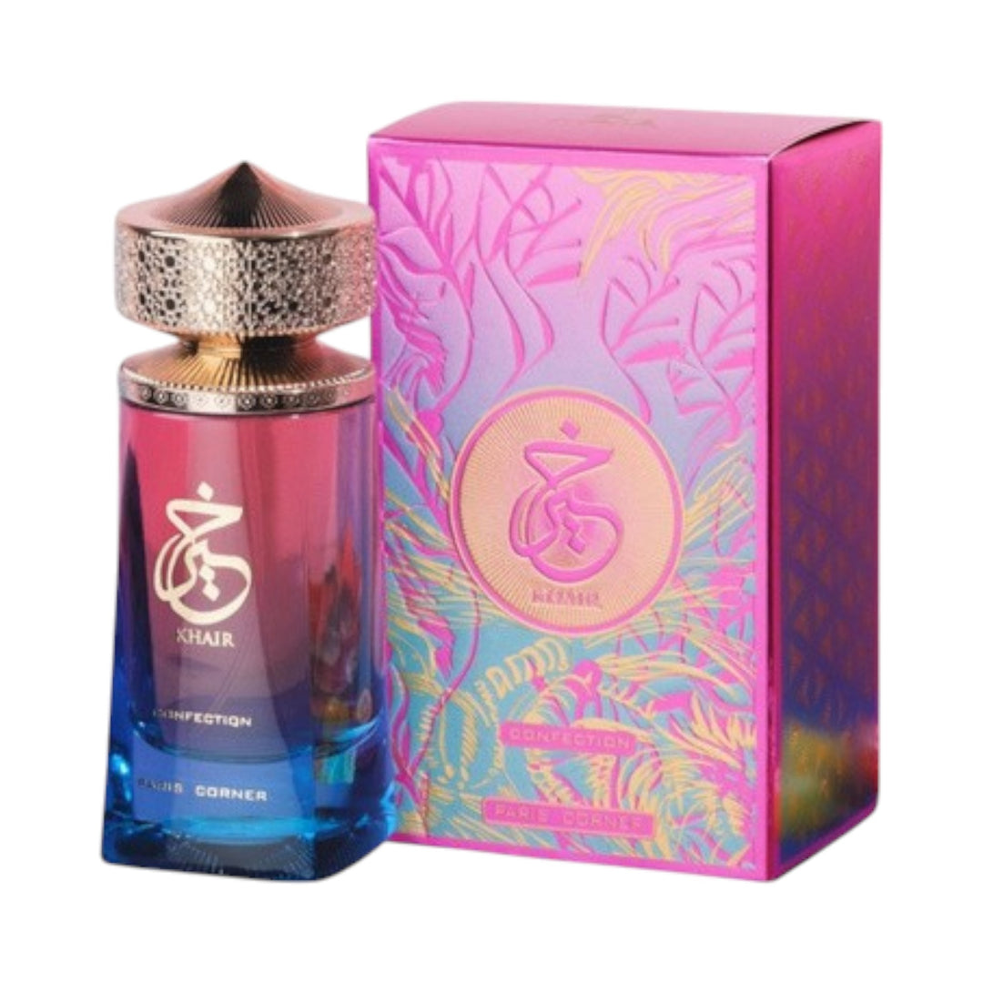 Khair Confection 100ml EDP by Paris Corner – Sweet and Elegant Bottle