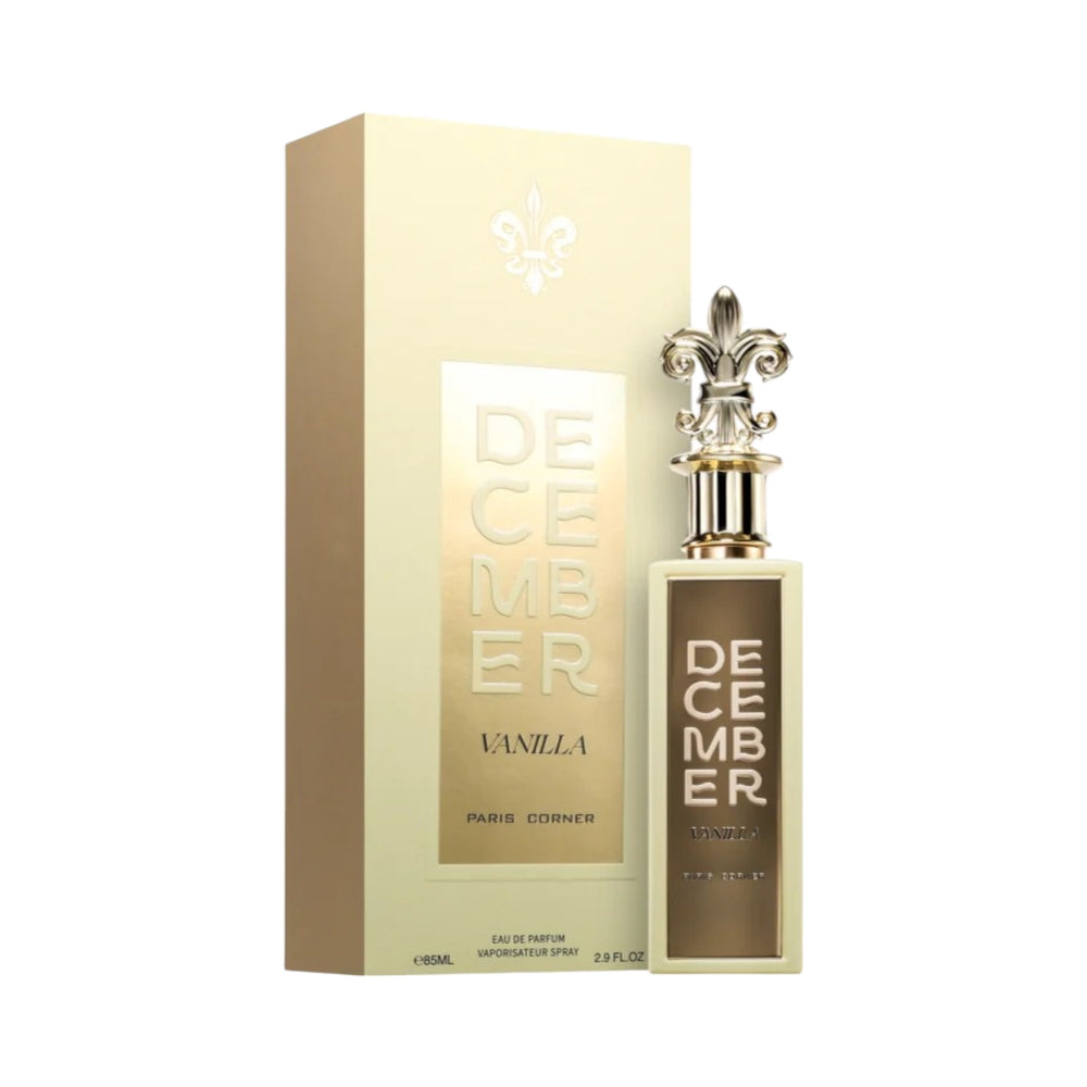 December Vanilla 85ml EDP by Paris Corner – Luxurious Vanilla Perfume