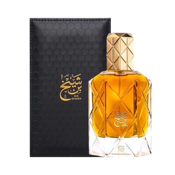 Binshaikh EDP 90ml By Ahmed Al Maghribi – Luxurious Fragrance Bottle