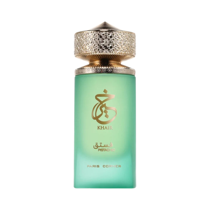 Khair Pistachio 100ml EDP by Paris Corner – Elegant Bottle Design