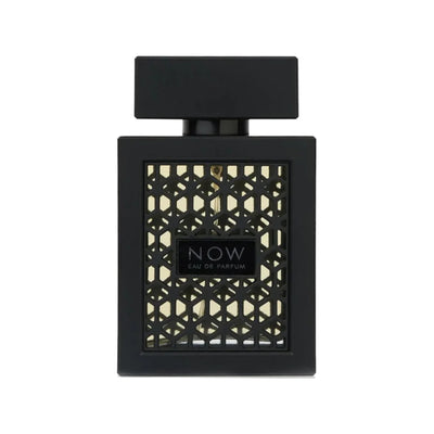 Lattafa Now Rave 100ml EDP bottle design