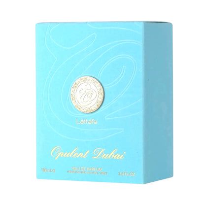 Opulent Dubai 100ml EDP by Lattafa – Mango Jasmine Ambergris Perfume