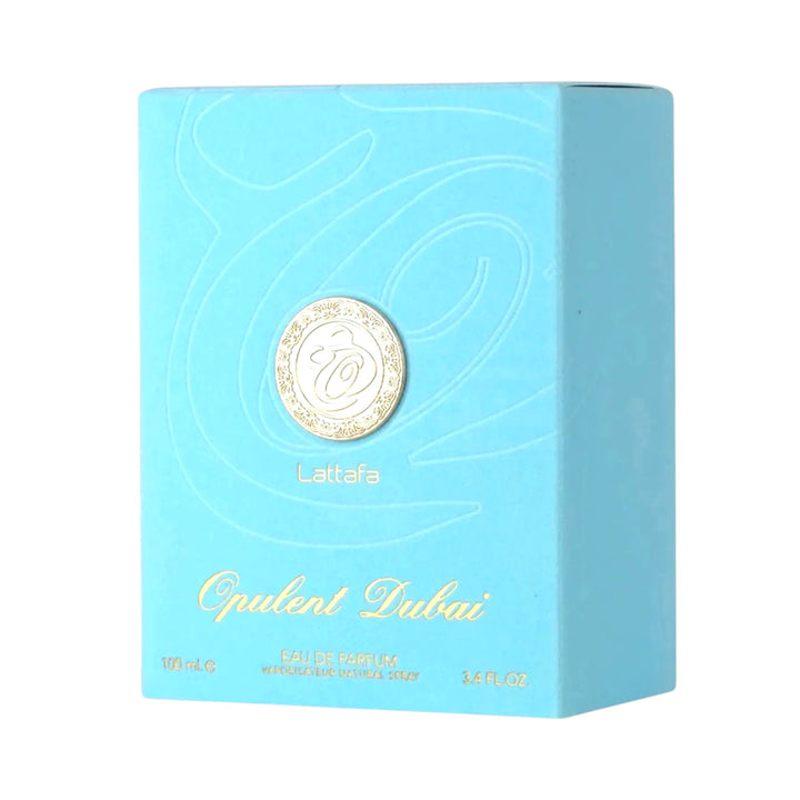 Opulent Dubai 100ml EDP by Lattafa – Mango Jasmine Ambergris Perfume