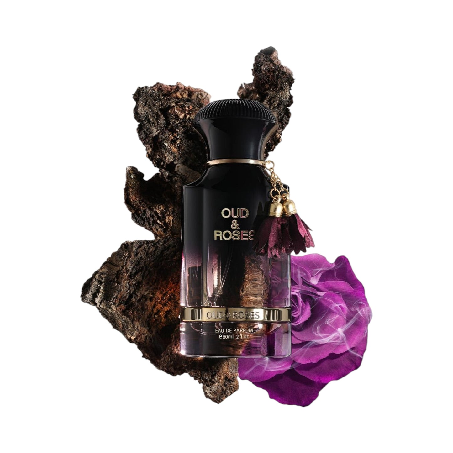 Oud & Roses 60ml EDP by Ahmed Al Maghribi – Elegant Floral Perfume
