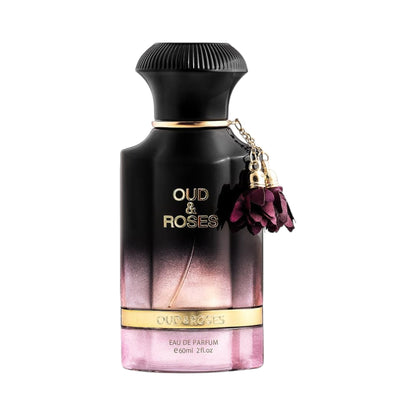 Oud & Roses 60ml EDP by Ahmed Al Maghribi – Elegant Floral Perfume
