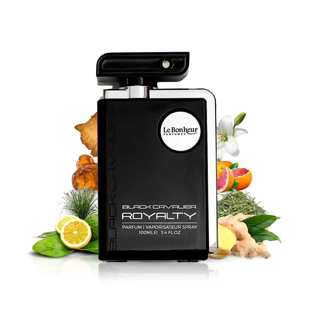 Black Cavalier Royalty – Bergamot Patchouli Leather Fragrance