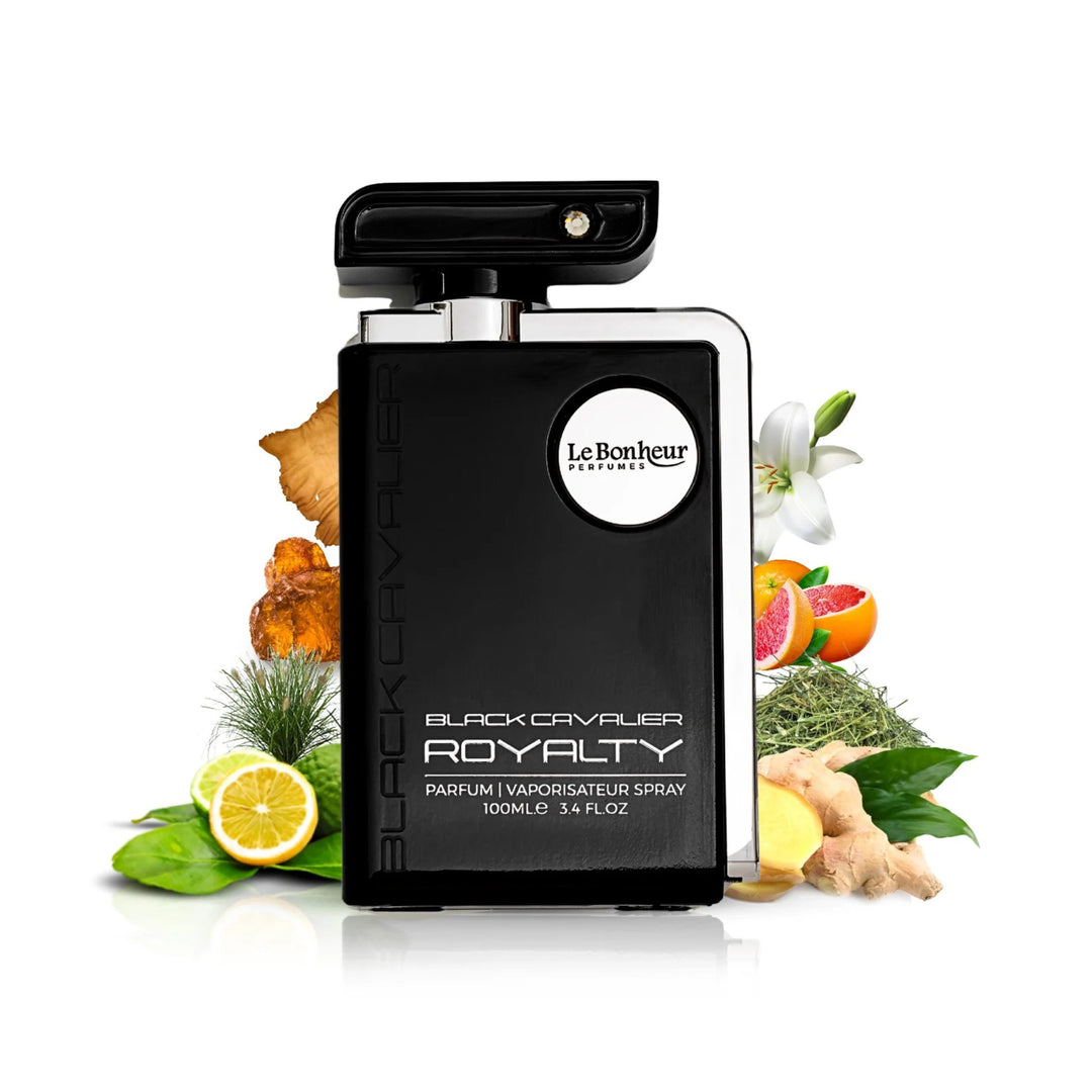 Black Cavalier Royalty – Bergamot Patchouli Leather Fragrance
