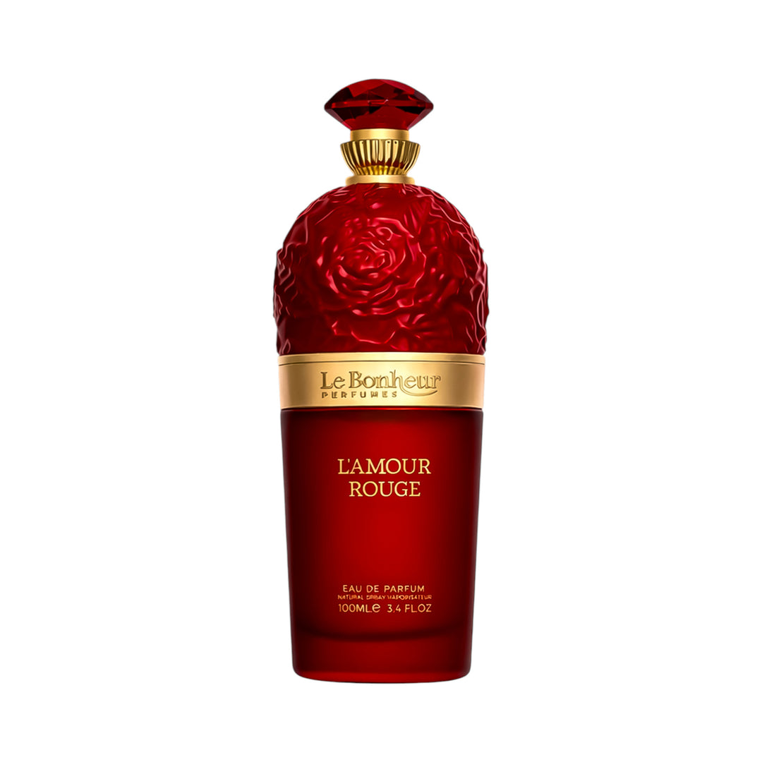 L’Amour Rouge 100ml EDP by Le Bonheur – Fruity Amber Perfume