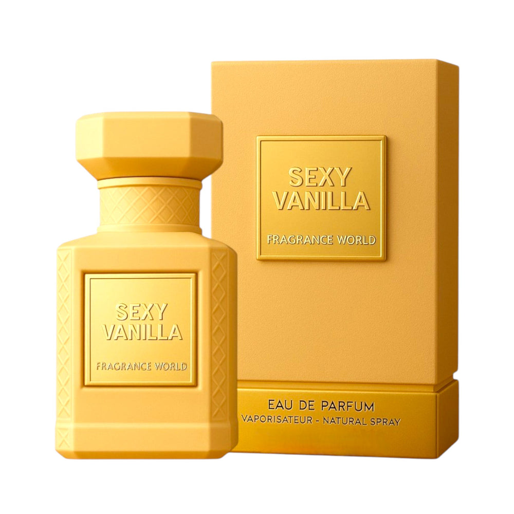 Sexy Vanilla 80ml EDP by Fragrance World – Almond Vanilla Perfume