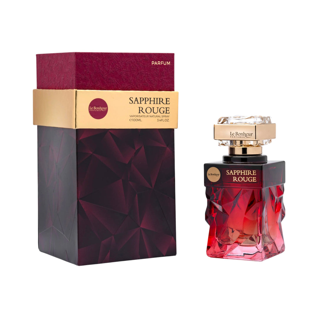Sapphire Rouge 100ml EDP by Le Bonheur – Oud Leather Perfume