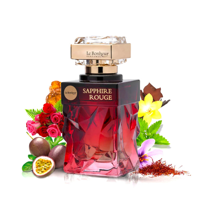 Sapphire Rouge 100ml EDP by Le Bonheur – Oud Leather Perfume