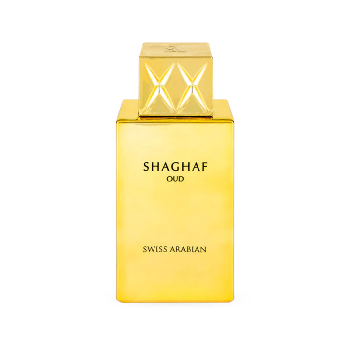 Shaghaf Oud Perfume 75ml by Swiss Arabian – Luxurious Oud and Vanilla Scent