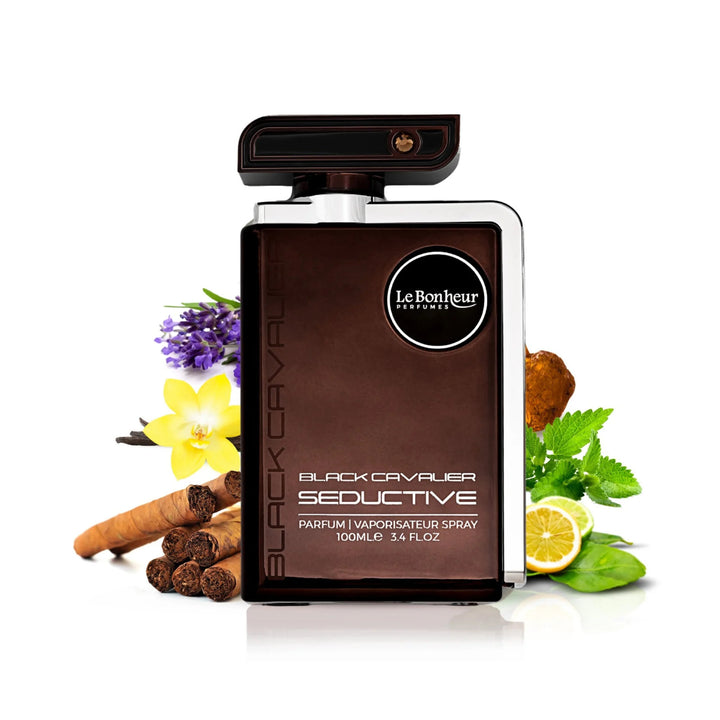 Black Cavalier Seductive 100ml EDP by Le Bonheur – Amber Tobacco Perfume
