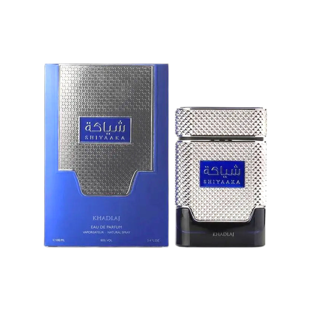 Shiyaaka Blue 100ml EDP by Khadlaj – Elegant Perfume Bottle