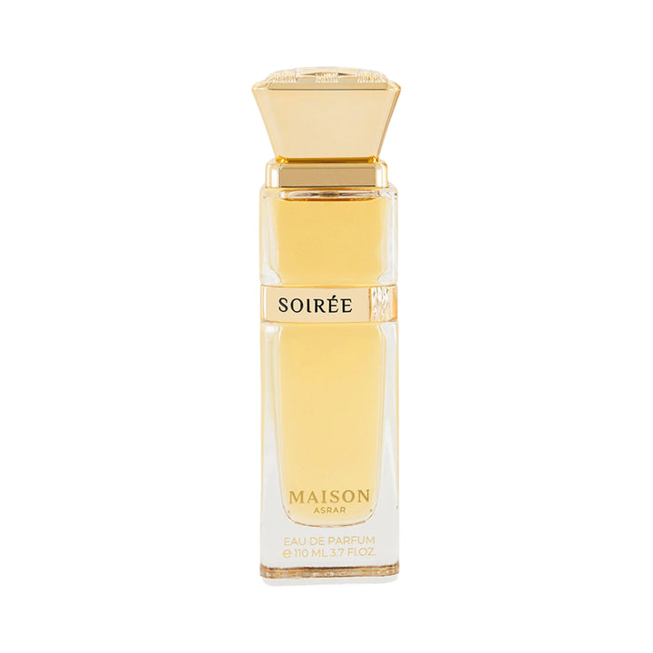 Soirée 110ml EDP by Maison Asrar – Sweet Amber Floral Perfume
