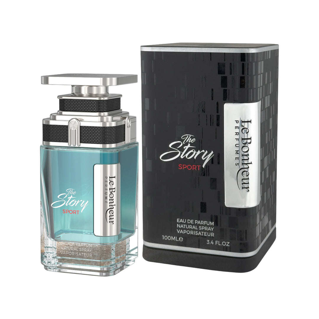 The Story Sport 100ml EDP by Le Bonheur – Fresh Citrus Perfume