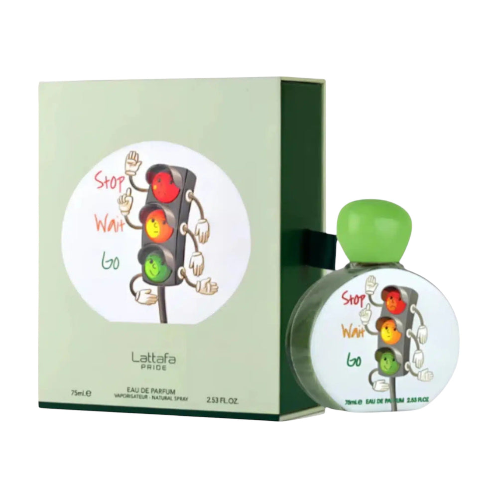 Stop Wait Go 75ml EDP by Lattafa Pride – Vibrant Kids' Perfume Bottle