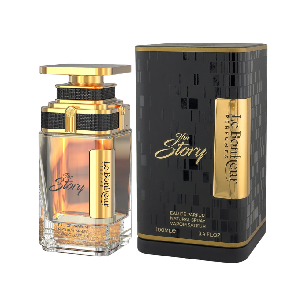 The Story 100ml EDP by Le Bonheur – Woody Amber Perfume