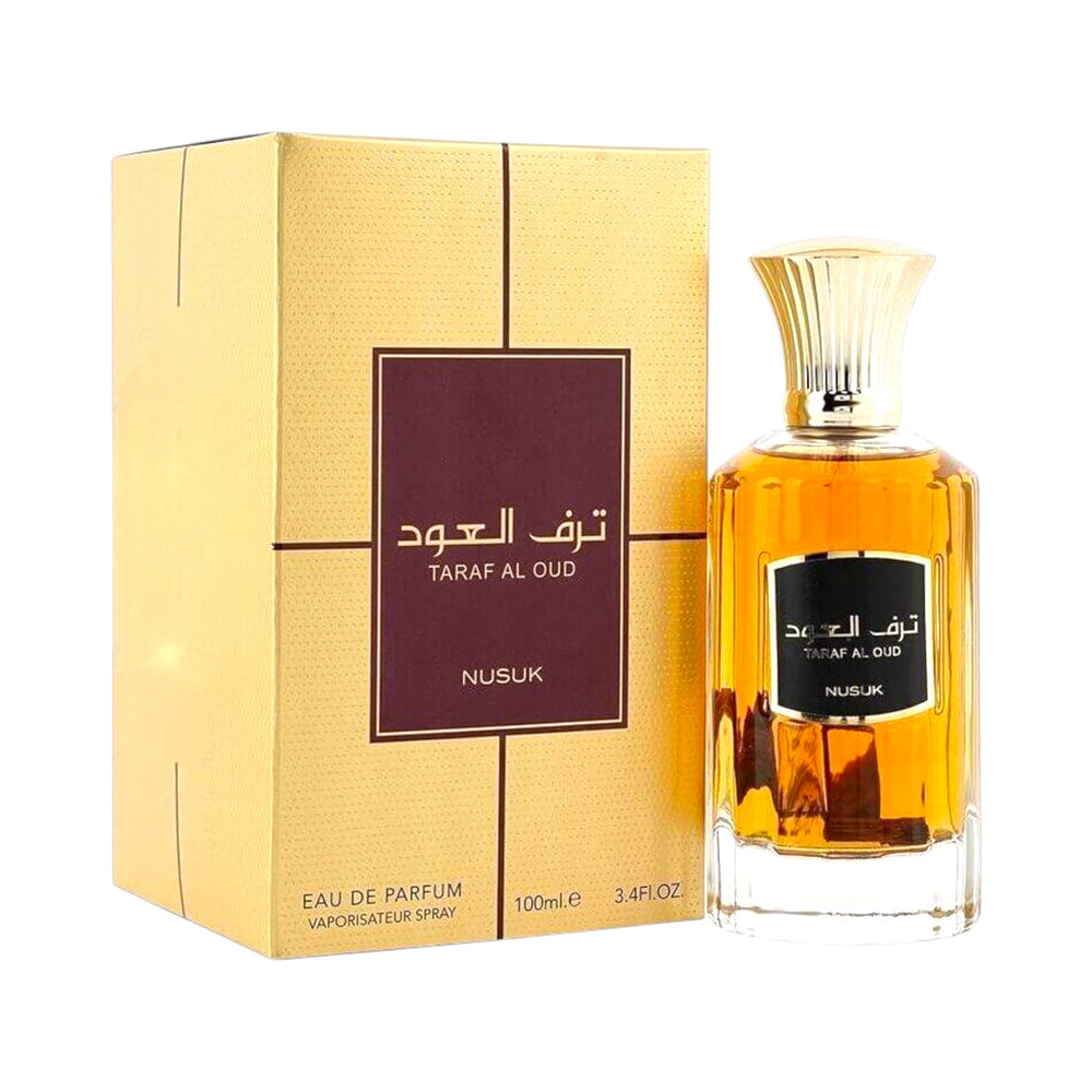 Taraf Al Oud 100ml Eau De Parfum by Nusuk – Spicy Leather Amber Perfume