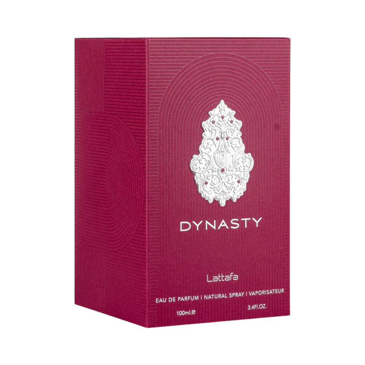 Dynasty 100ml EDP by Lattafa – Bergamot Ginger Suede Perfume