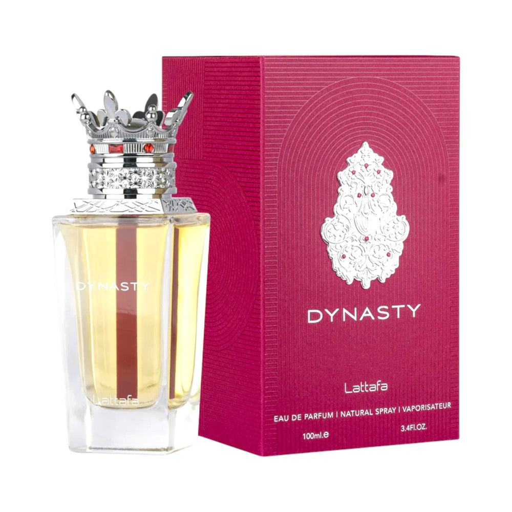 Dynasty 100ml EDP by Lattafa – Bergamot Ginger Suede Perfume